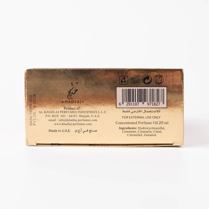 Óleo Perfumado Ghazlaan 20ml - Khadlaj - 4