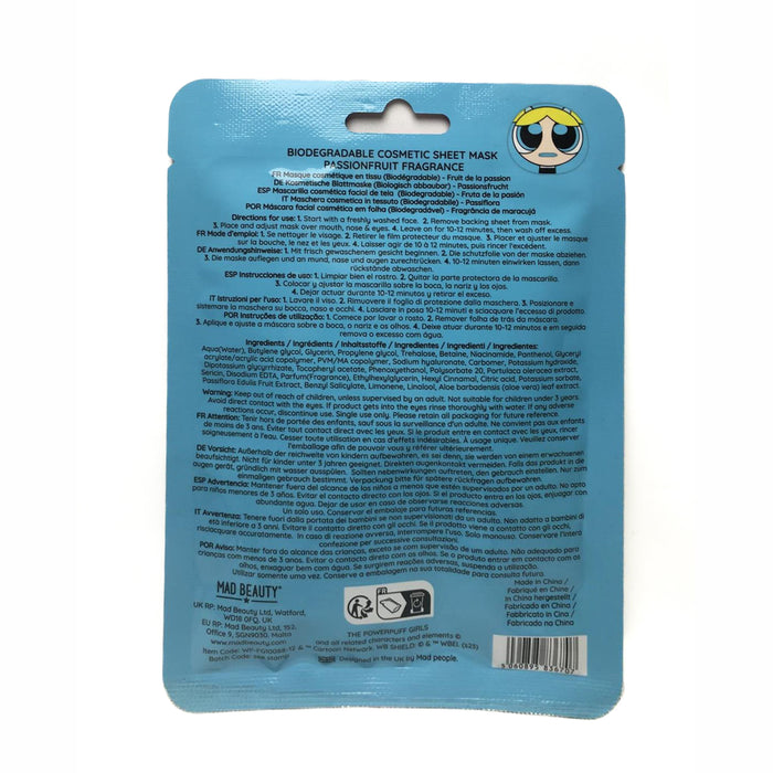 Máscara Facial das Meninas Superpoderosas - Bolha - Mad Beauty - 2