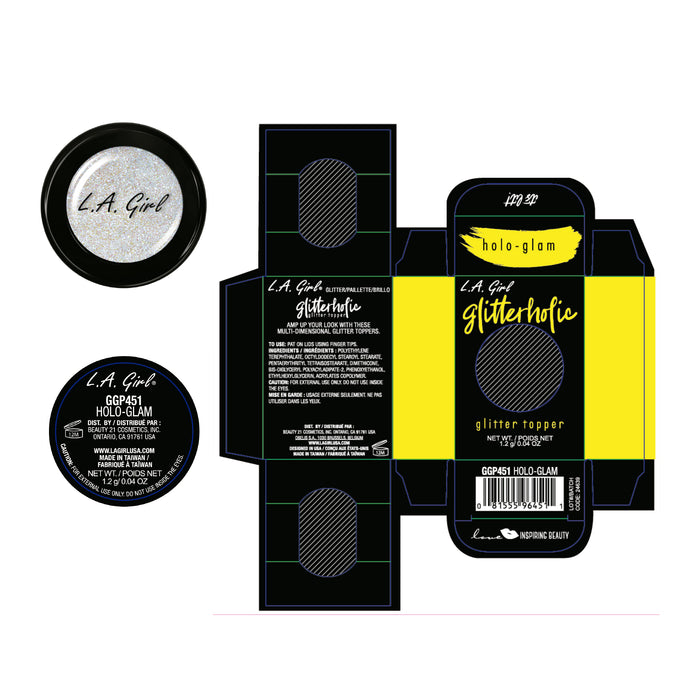 Sombra - Glitter Topper Glitterholic - L.A. Girl - 3