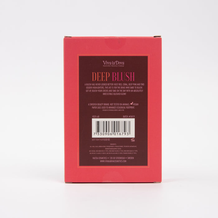 Paleta de blush e iluminador - Deep Blush - Viva la Diva - 3