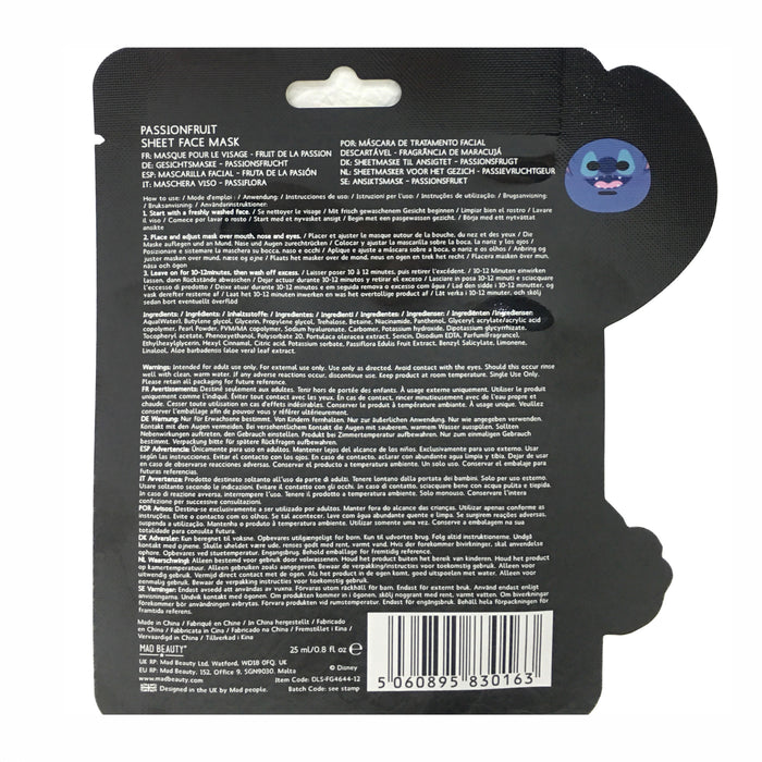 Máscara Facial Lilo & Stich - Mad Beauty - 3