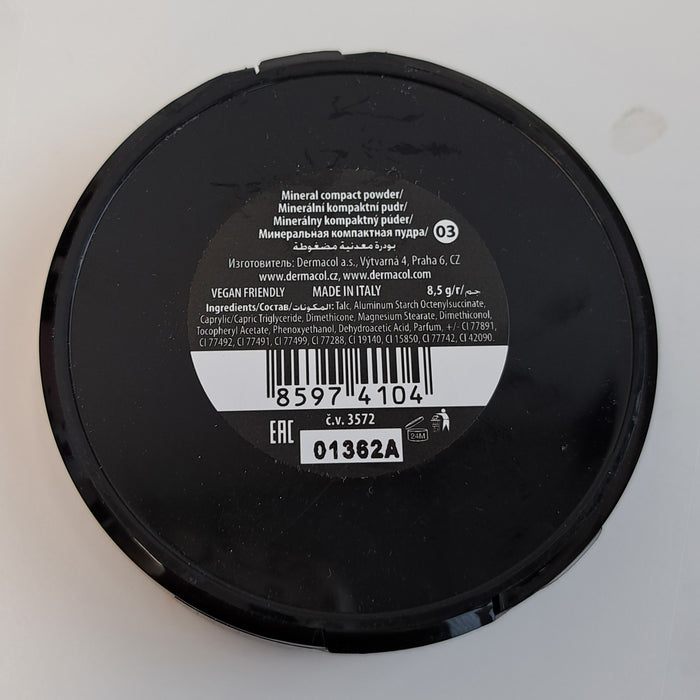 Pós corretores compactos - Dermacol : 03 - 2