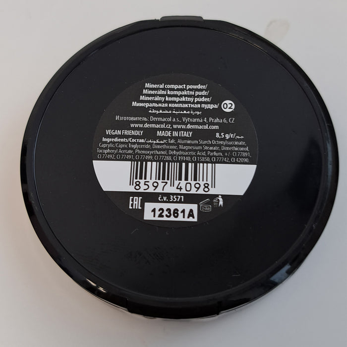 Pós corretores compactos - Dermacol : 02 - 2