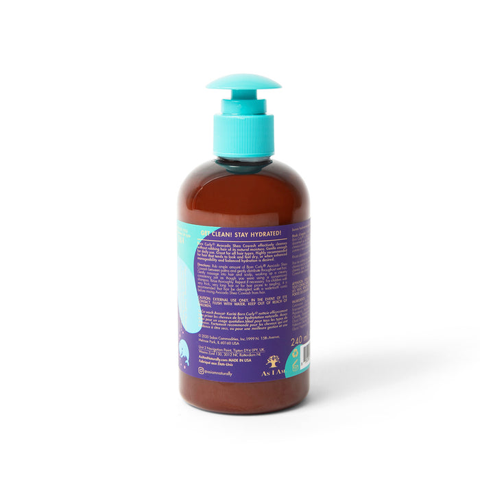 Born Curly Avocado Shea Cowash Condicionador de Limpeza 240ml - As I Am - 2
