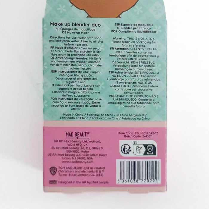 Esponja de Maquillaje Queijo - Tom e Jerry - Mad Beauty - 3