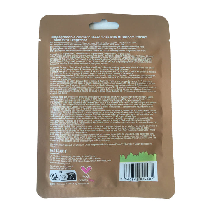 Máscara Facial Superfood Cogumelo - Mad Beauty - 3