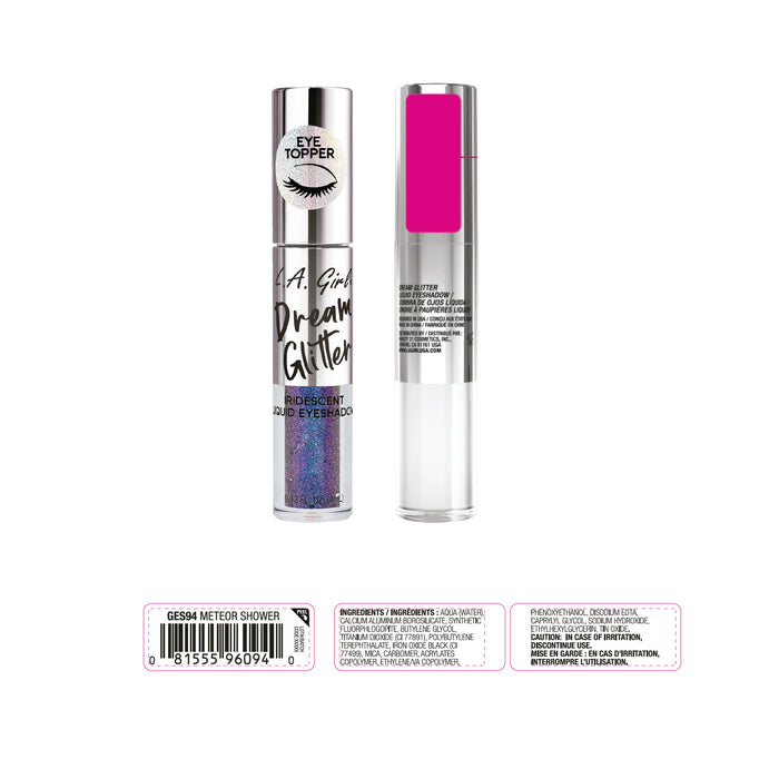 Sombra Líquida Dreamy Glitter - L.A. Girl : Meteor Shower - 2