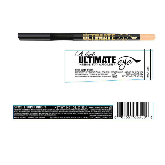 Lápis de olhos automático - Ultimate Intense - L.A. Girl : Super Bright - 2