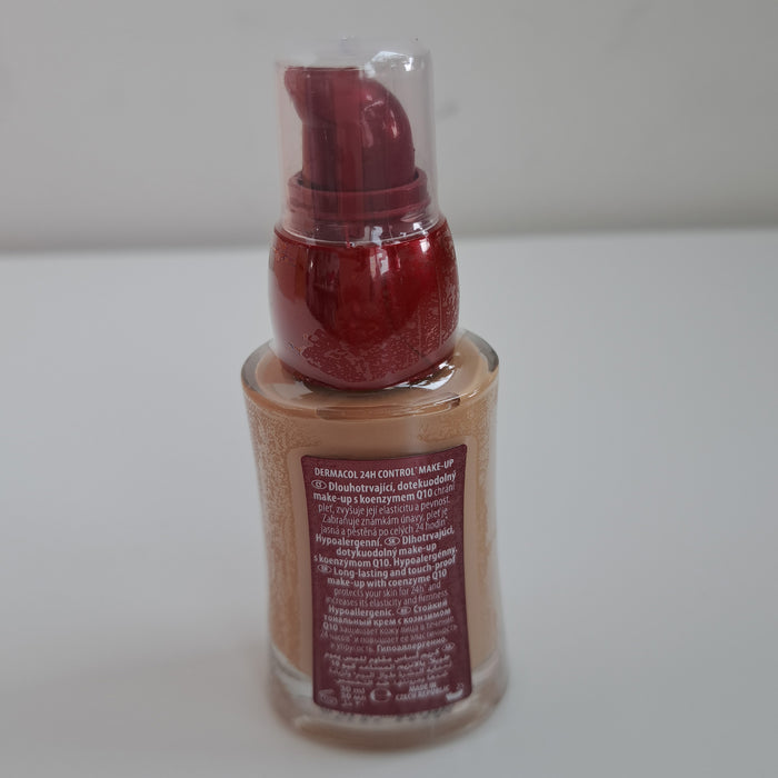 Maquiagem de longa duração com Q10 - Controle de 24 horas de longa duração - Dermacol : Base de maquillaje 24h control long lasting - 03 - 4