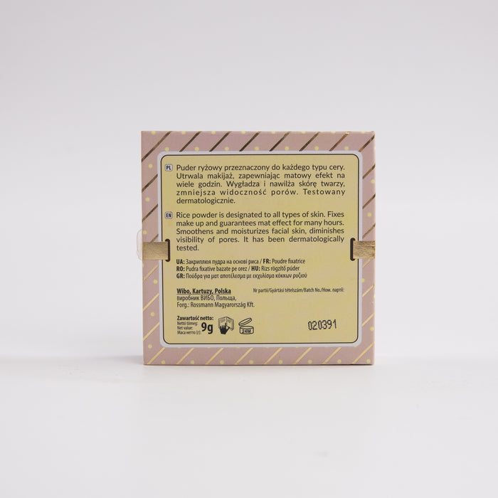 Pó Compacto - Pó de Arroz de Chocolate Branco em Pó - Lovely - 3