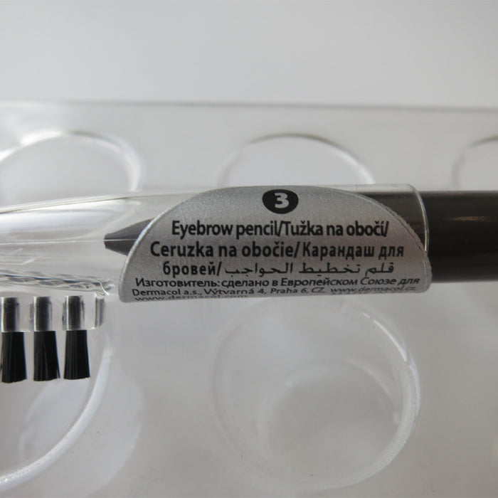 Lápis de Sobrancelha Suave - Dermacol : Lápiz de cejas - 03 - 3