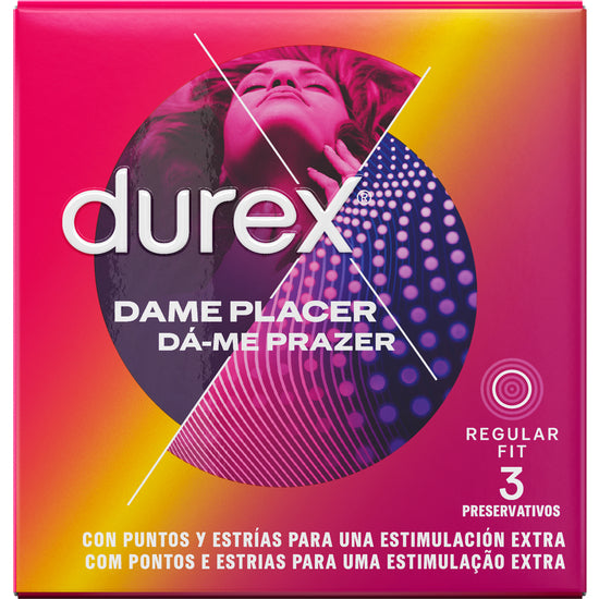 Durex Me Dê Prazer 3 Unidades - Durex - 1