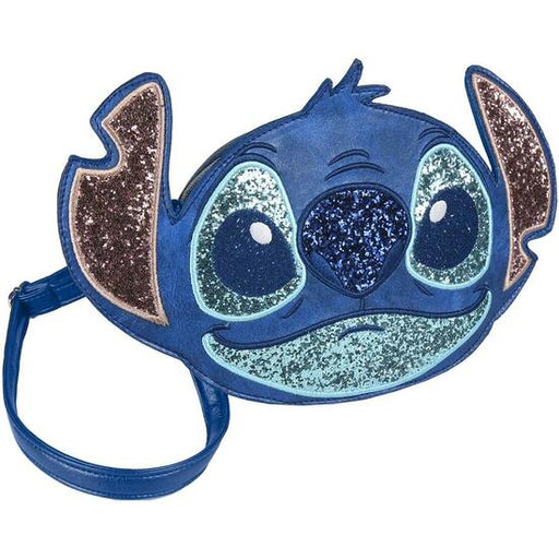 Bolsa Tiracolo 3D Disney Stitch em Polipele - Azul - Cerdá - 1