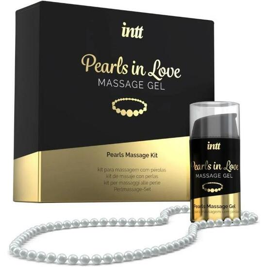 Pérolas apaixonadas - Gel de Massagem com Colar de Pérolas - Intt - 1