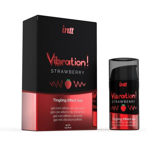 Vibrador Líquido Morango 15ml - Intt - 1