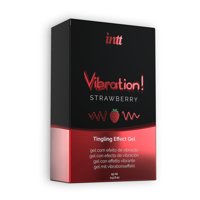 Vibrador Líquido Morango 15ml - Intt - 1