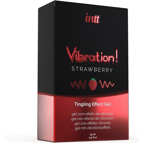 Vibrador Líquido Morango 15ml - Intt - 3