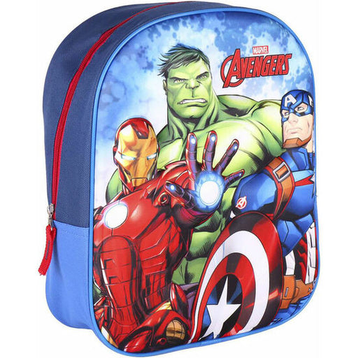 Mochila 3D dos Vingadores Avengers Marvel 31cm - Cerdá - 1