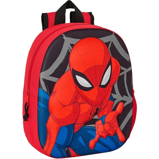 Mochila Spiderman 3D 27x33x10 - Safta - 1