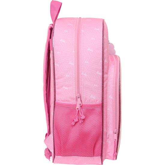 Mochila de 33 cm Adapt.carro Barbie "Girl" - Safta - 3