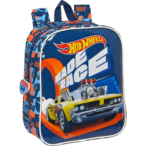 Mochila Creche Adaptável ao carrinho Hot Wheels 'Speed Club' - Safta - 1