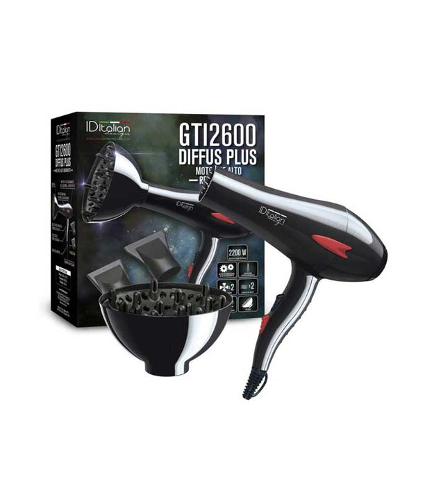Secador de Cabelo Profissional 2600 com Difusor Plus - Id Italian Design - 1