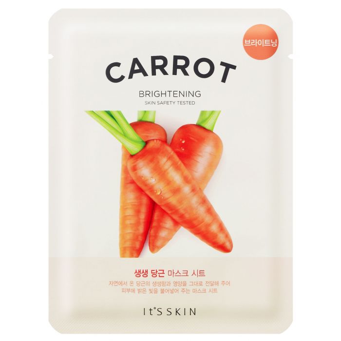 A Mascara de Folha Fresca de Cenoura - Máscara Iluminadora - Its Skin - 1
