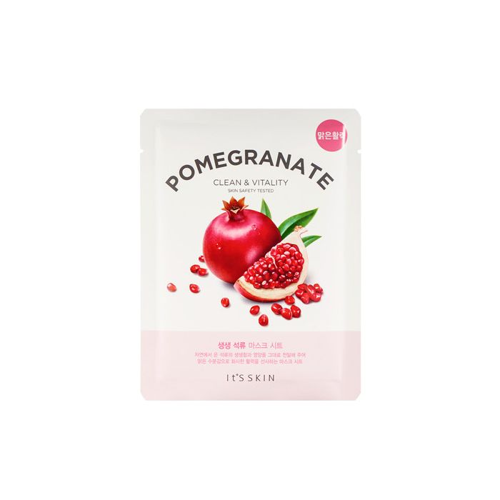 A Máscara Fresca de Folha de Romã - Máscara de Limpeza e Revitalizante - Its Skin - 1
