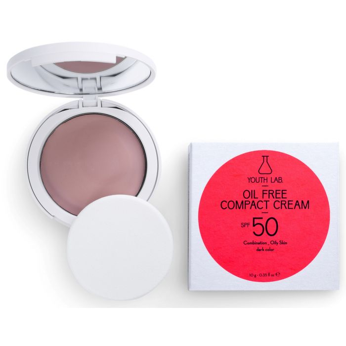 Creme Compacto com Cor FPS 50 sem Óleo - Dark Color - Youth Lab - Youthlab - 1