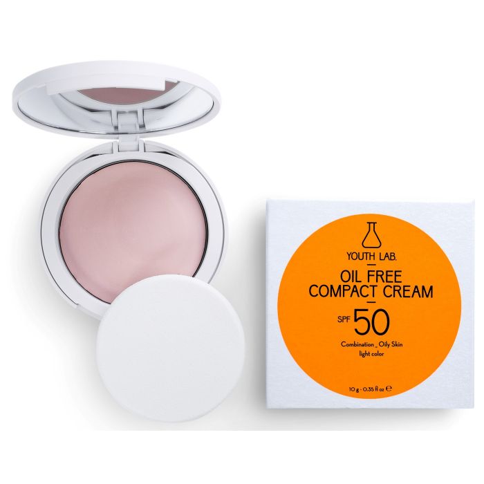 Creme Compacto com Cor FPS 50 sem Óleo - Cor Clara - Youth Lab - Youthlab - 1