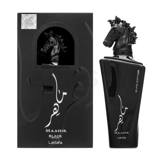 Perfume Maahir Black Edition 100ml - Lattafa - 1