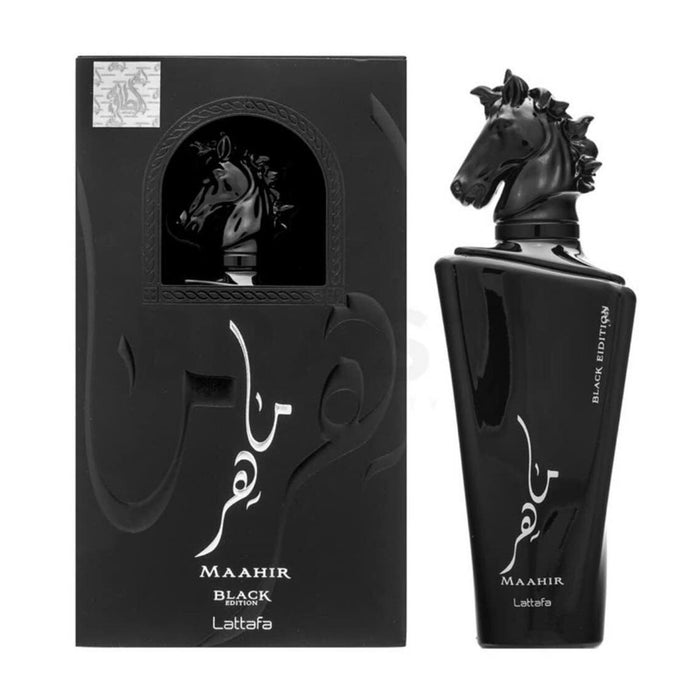 Perfume Maahir Black Edition 100ml - Lattafa - 1