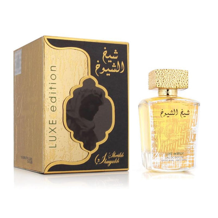 Água de Perfume Sheikh Al Shuyukh Edição Luxe 100 ml - Lattafa - 1