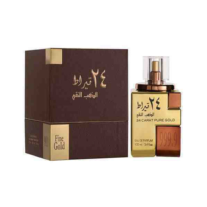 Perfume 24 quilates ouro puro 100 ml - Lattafa - 1