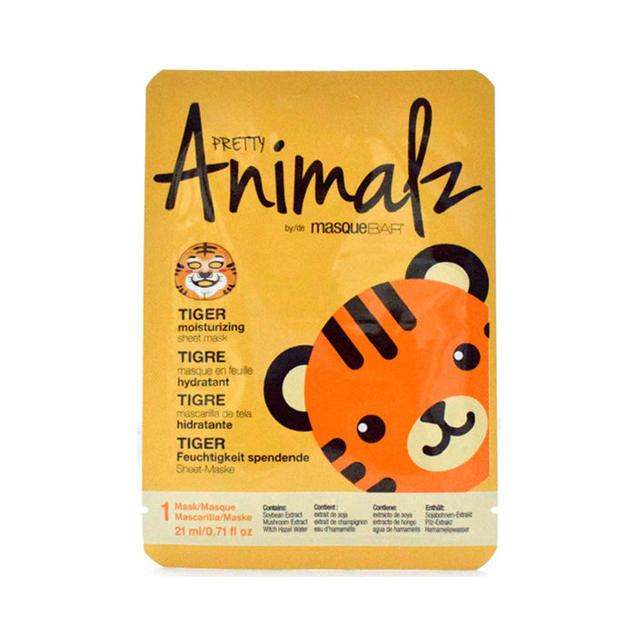 Máscara Facial Hidratante Tigre - Animalz - 1
