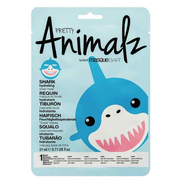 Máscara Facial Hidratante de Tubarão - Animalz - 1