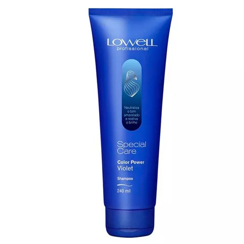 Shampoo Hidratante Violet Platinum 240ml - Lowell - 1