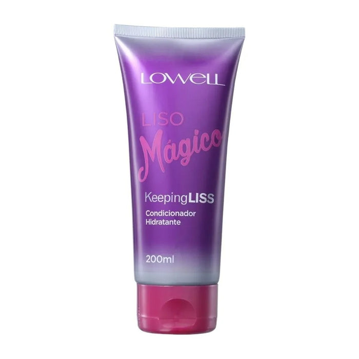 Condicionador Hidratante - Liso Mágico 200ml - Lowell - 1