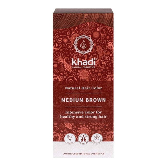 Cor Herbal Marrom Médio. 100 gramas - Khadi - 1