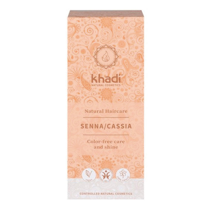 Henna Cássia neutra 100% pura 100 gr - Khadi - 1