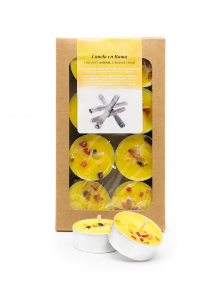 Velas de Chá Aromatizadas CanVela - Khadi : Canela en Rama - 1