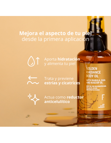Óleo Corporal de Radiância Dourada - Freshly Cosmetics - 4