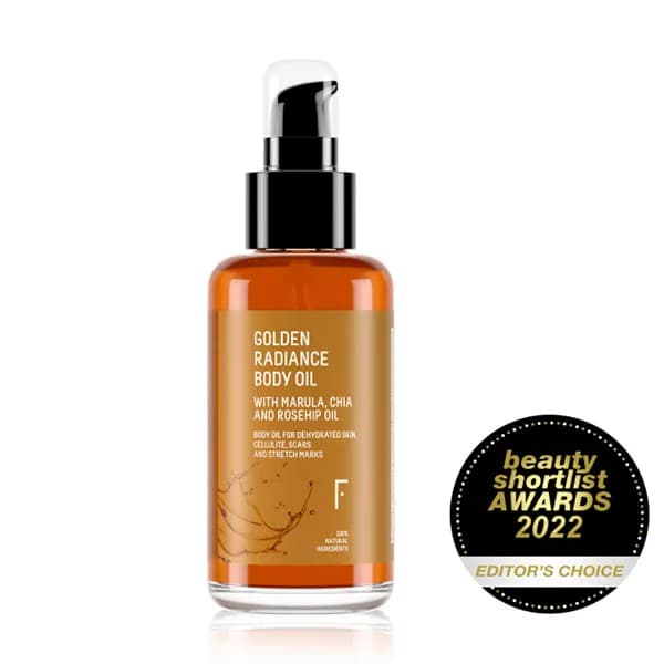 Óleo Corporal de Radiância Dourada - Freshly Cosmetics : 200ML - 1