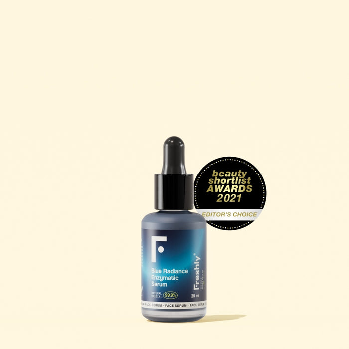 Sérum Esfoliante com Ácido Mandélico - Sérum Enzimático Blue Radiance - 30ml - Freshly Cosmetics - 5