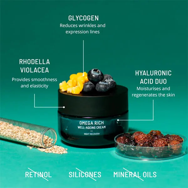 Creme Facial Omega Rico Anti-Envelhecimento Well-Ageing 50ml - Freshly Cosmetics - 3