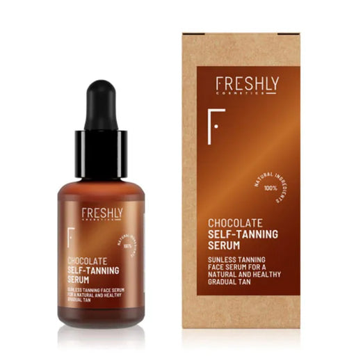 Bronzeador Facial - Bronzeado Artificial de Chocolate - Freshly Cosmetics - 1