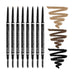 Lápis de Sobrancelhas Micro Brow - Maquiagem Profissional - Nyx : MICRO BROW PNCL - BLACK - 1