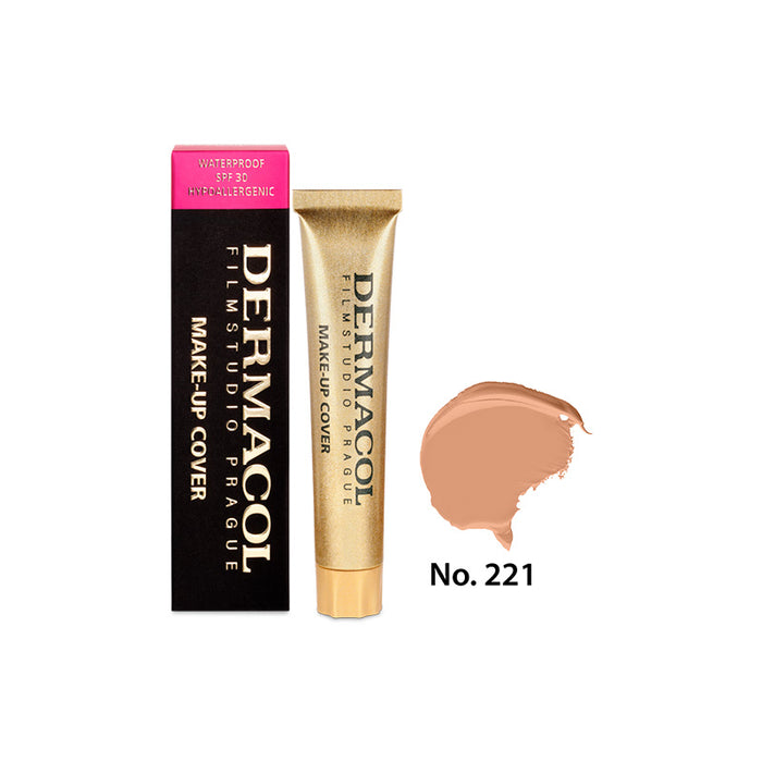 Cobertura de Maquilhagem - Base de Maquilhagem - Dermacol : Dermacol Make Up Cover - 221 - 1