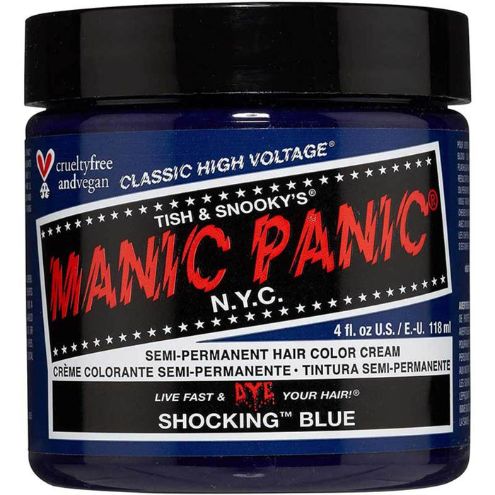 Corante Semipermanente Clássico 118ml - Manic Panic : Shocking Blue - 1