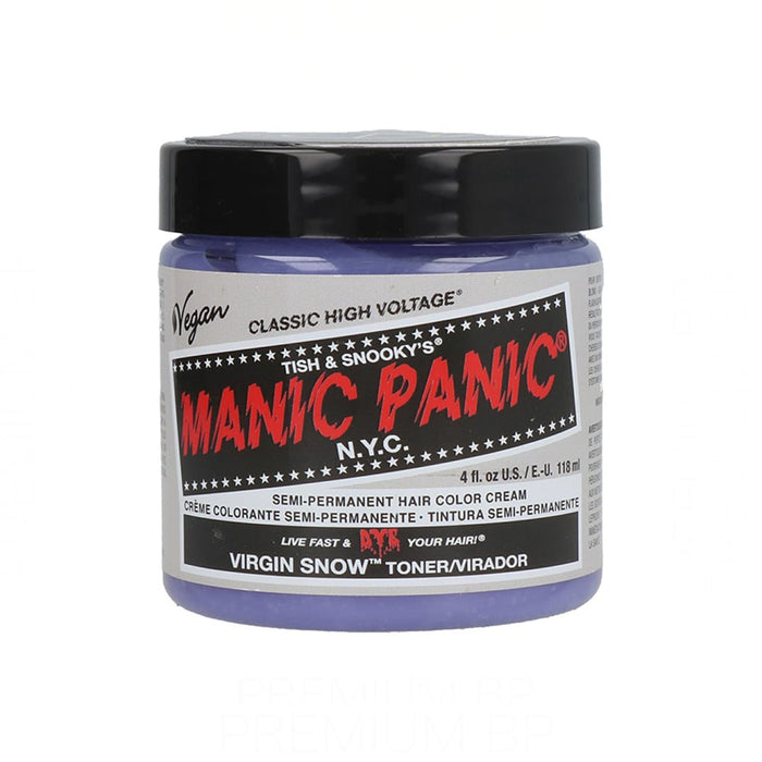 Corante Semipermanente Clássico 118ml - Manic Panic : Matizador Virgin Snow - 1